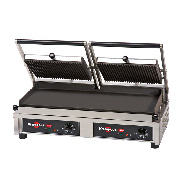 GECID5BO - Contact grill Large: striée/lisse
