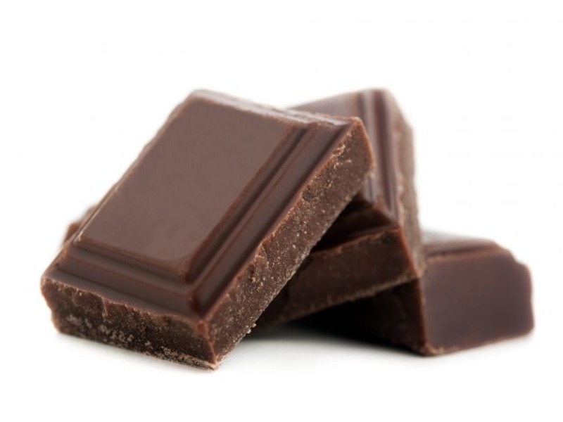 Zacht wafeltje met chocolade!