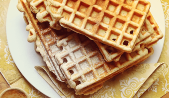 Gluten- en lactosevrije wafels