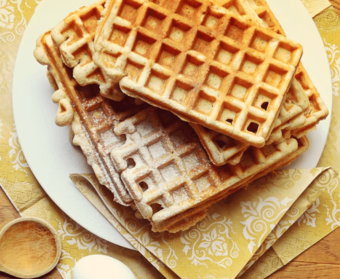 Gluten- en lactosevrije wafels