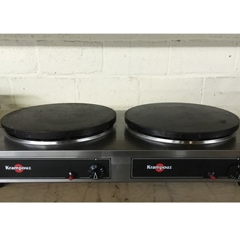 2HCGCIF4015 - second-hand double crepe maker gas 40cm