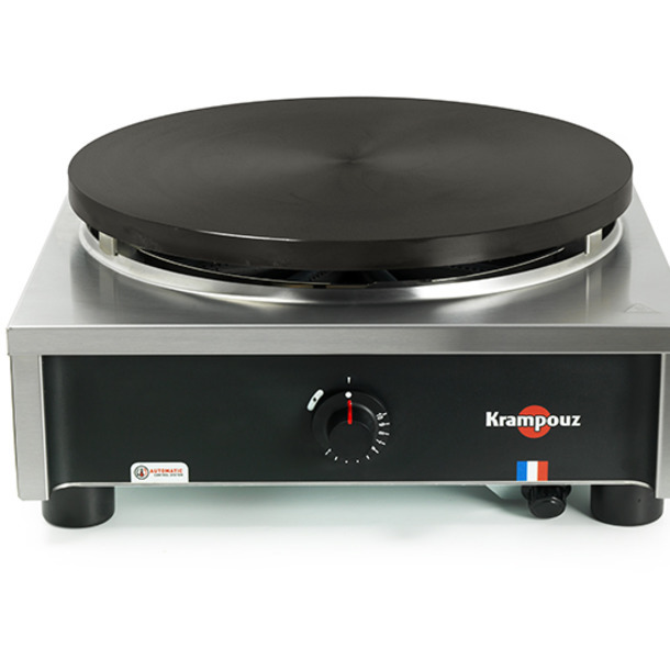 CTCH4MA - Enkel Pannenkoekenijzer - vierkant chassis - 40cm diameter