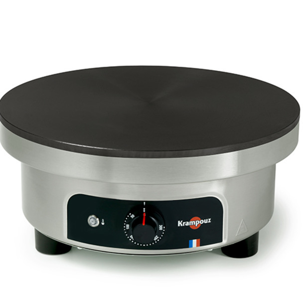 CTRO4 - Enkel Pannenkoekenijzer - rond chassis - 40cm