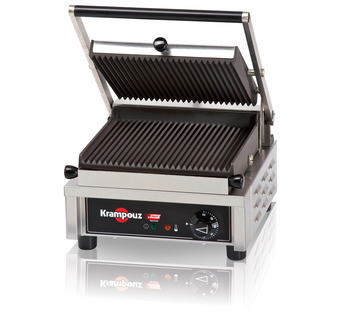 GECID3AO - Contact grill small: ribbed/ribbed