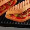 GECID3AO - Contact grill small: ribbed/ribbed