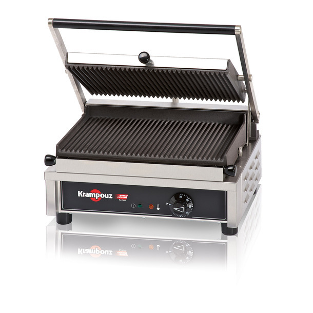 GECID4AO - Contact grill Medium: ribbed/ribbed