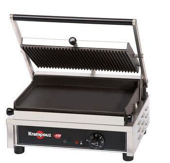 GECID4BO - Contact grill Medium: ribbed/flat