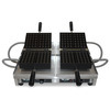 WECABB - Dubbel wafelijzer - 4x6 Brusselse