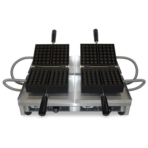 WECABB - Dubbel wafelijzer - 4x6 Brusselse