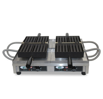 WECAEB - Dubbel wafelijzer - 4x6 Luikse