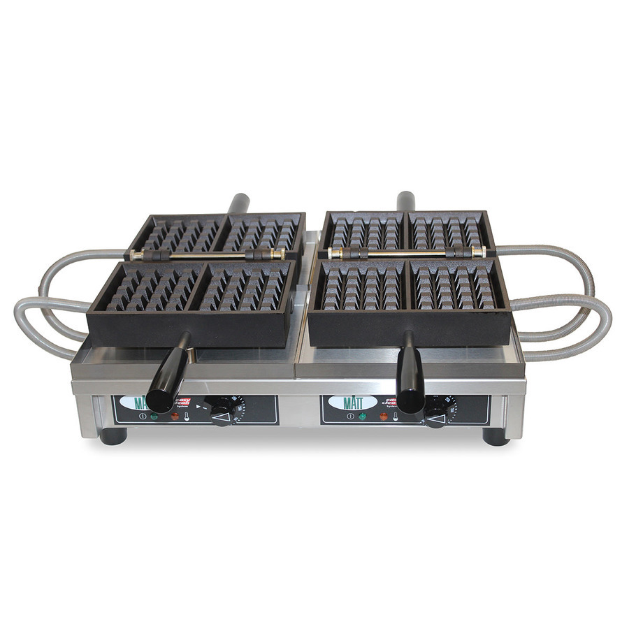 Double Waffle Iron 4x5 Liège Order / Buy Online Gedelec