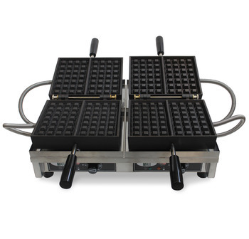 WECAHB - Dubbel wafelijzer - 4x7 Luikse