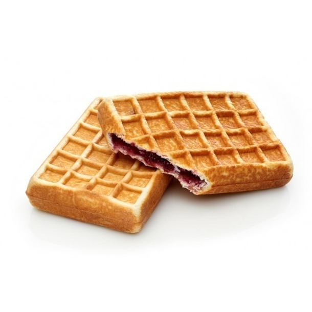 WECAJA - Single waffle iron - 4x6 filled waffle