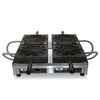 WECAQB - Gaufrier double - 5x27 Gaufre coeur